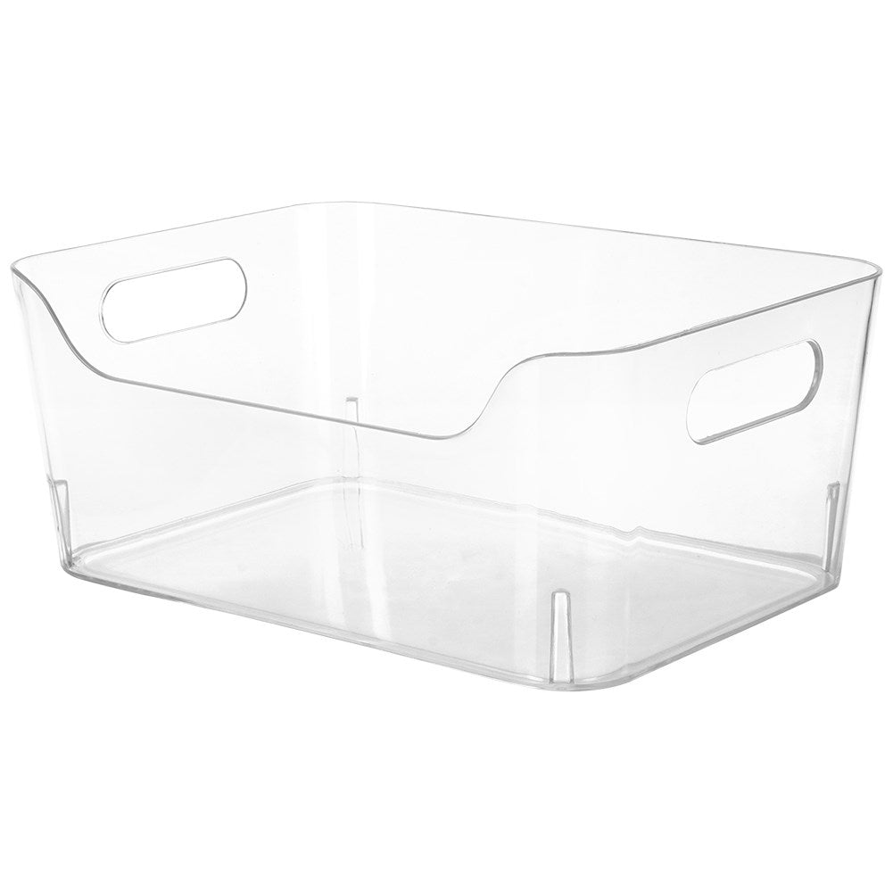 Kitchen container for refrigerator storage of vegetables and fruit