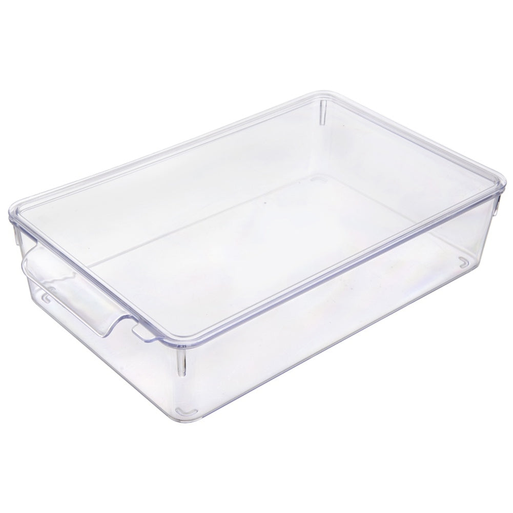 Kitchen container with lid for food storage and organization