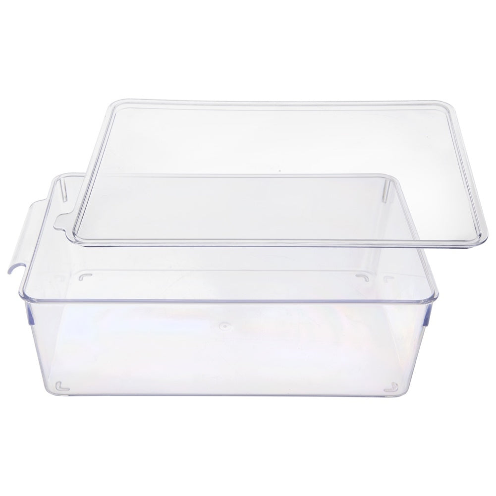 Kitchen container with lid for food storage and organization