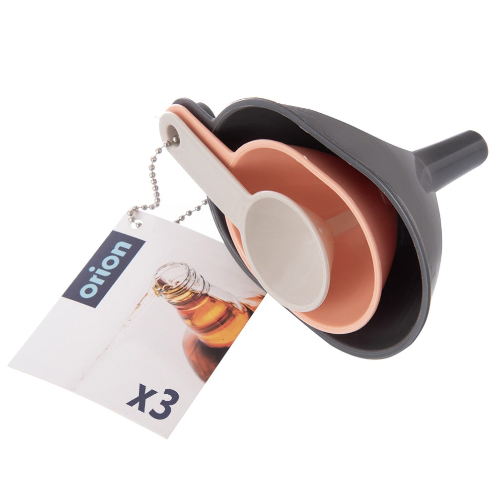 Kitchen funnel 8.5x4 / 10x5.5 / 11.5x7 cm 3 pcs.