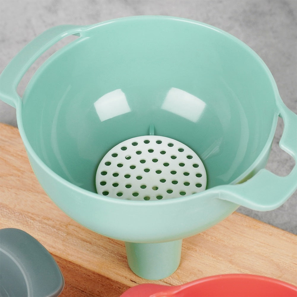 Kitchen funnel and strainer 10/8/6 cm 4 pcs.