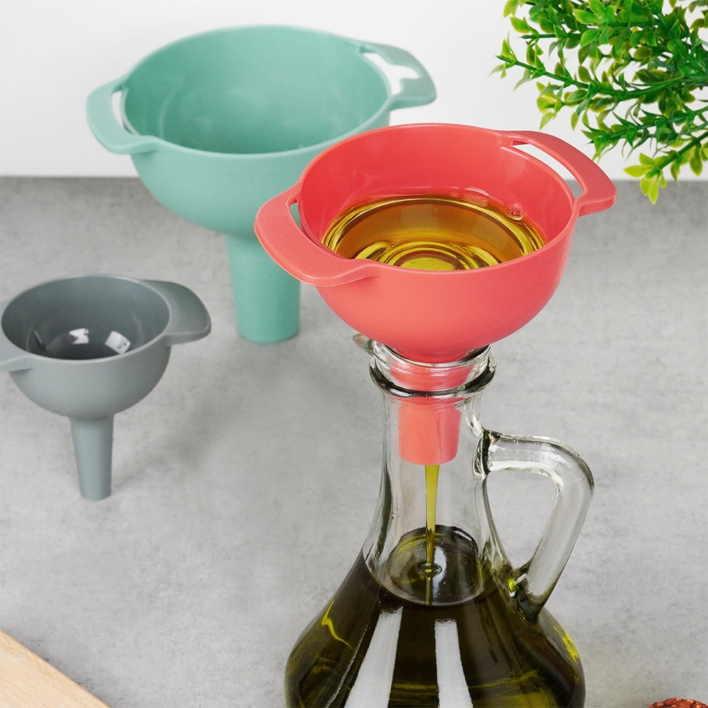 Kitchen funnel and strainer 10/8/6 cm 4 pcs.