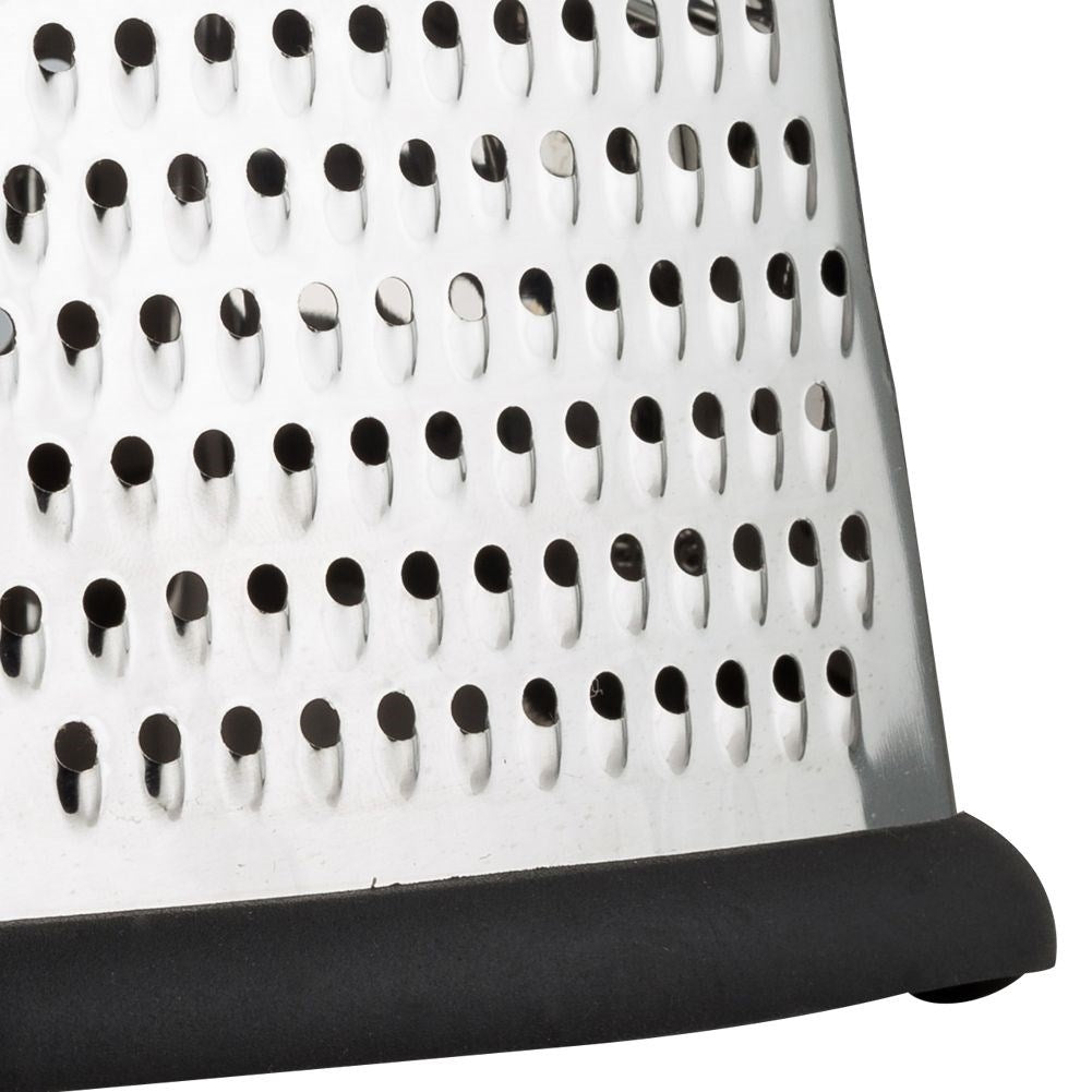 Kitchen grater with 4 blades for vegetables, cheese and spices