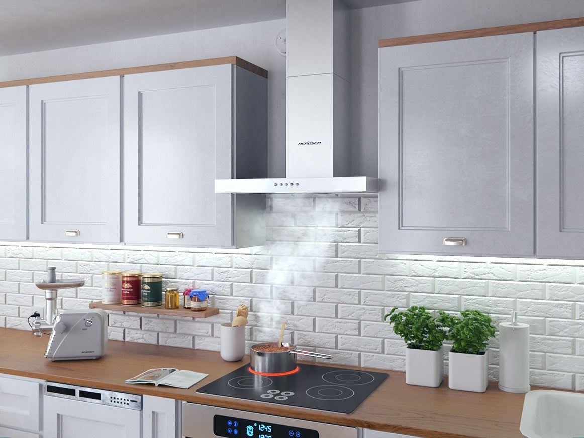 Kitchen hood 60 cm Berdsen BE-60A-T1 Stainless Steel
