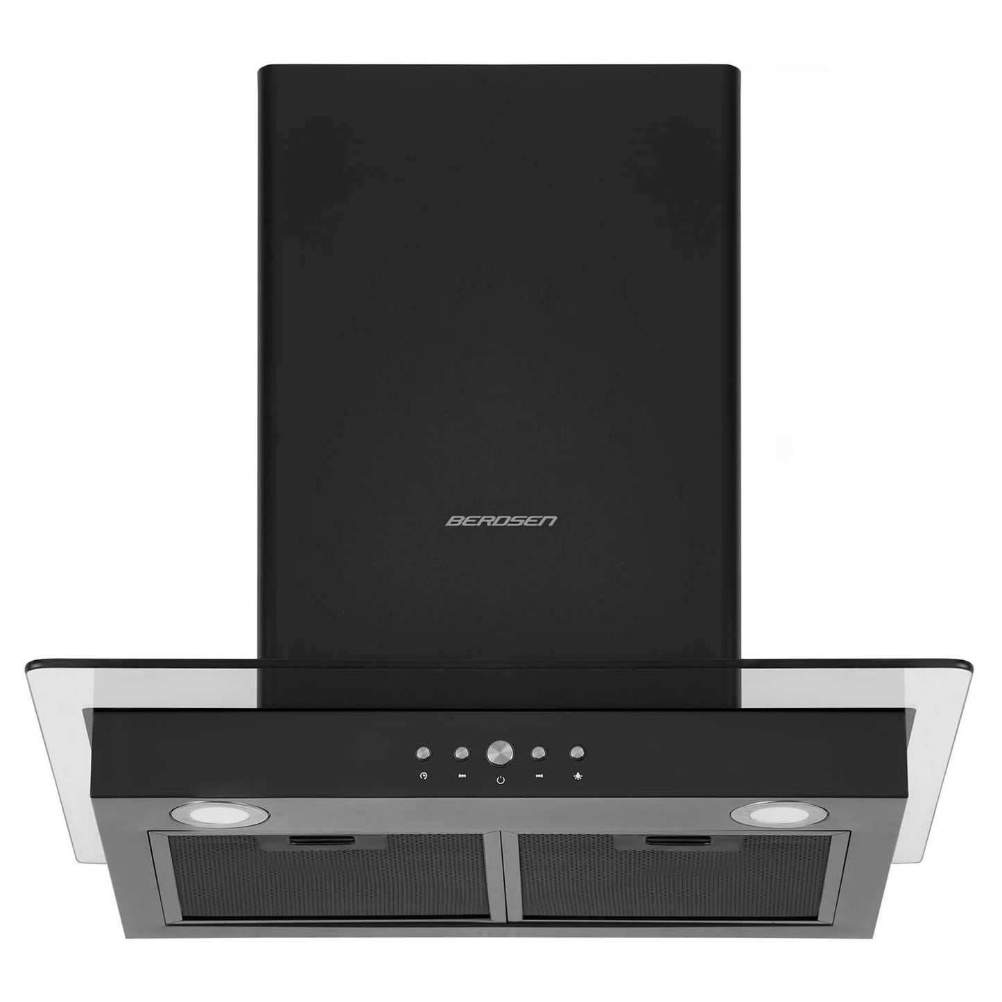 Kitchen hood 60 cm Black Berdsen BT-217