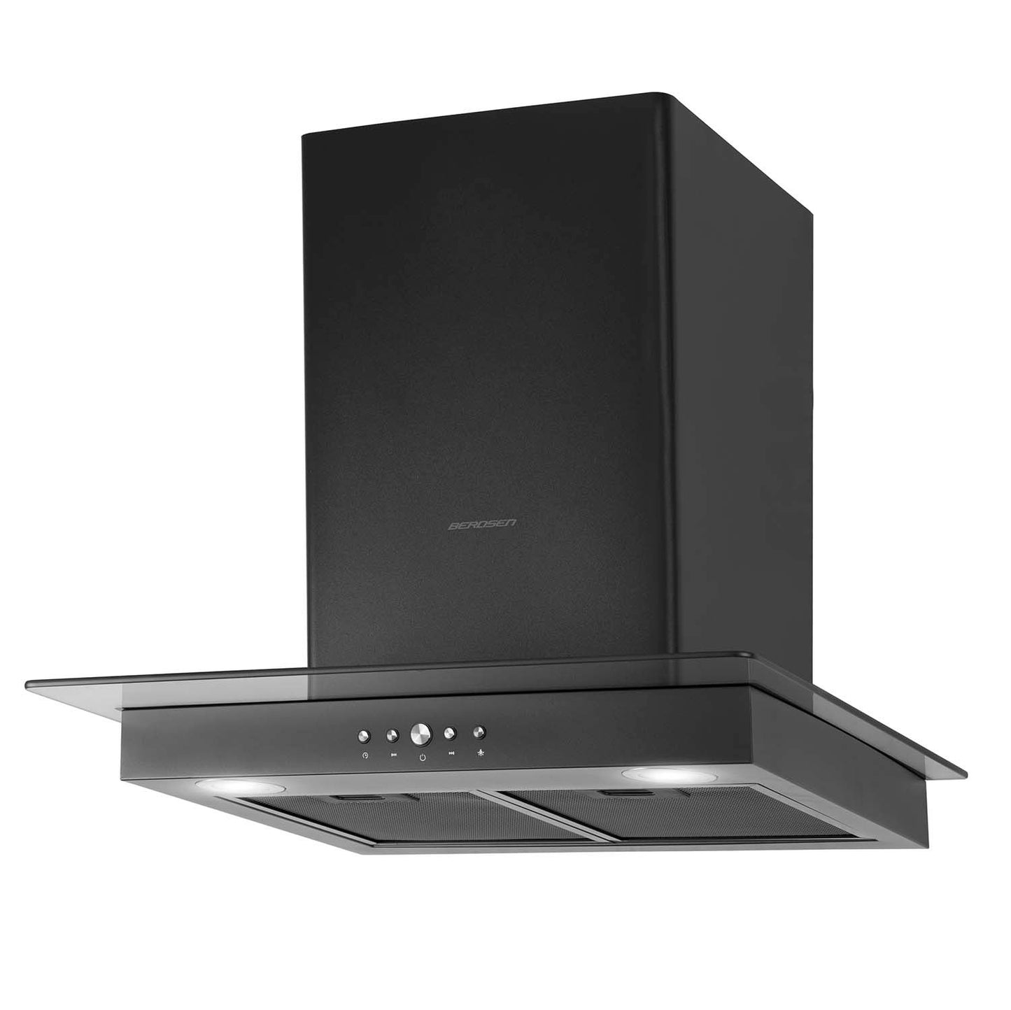 Kitchen hood 60 cm Black Berdsen BT-217