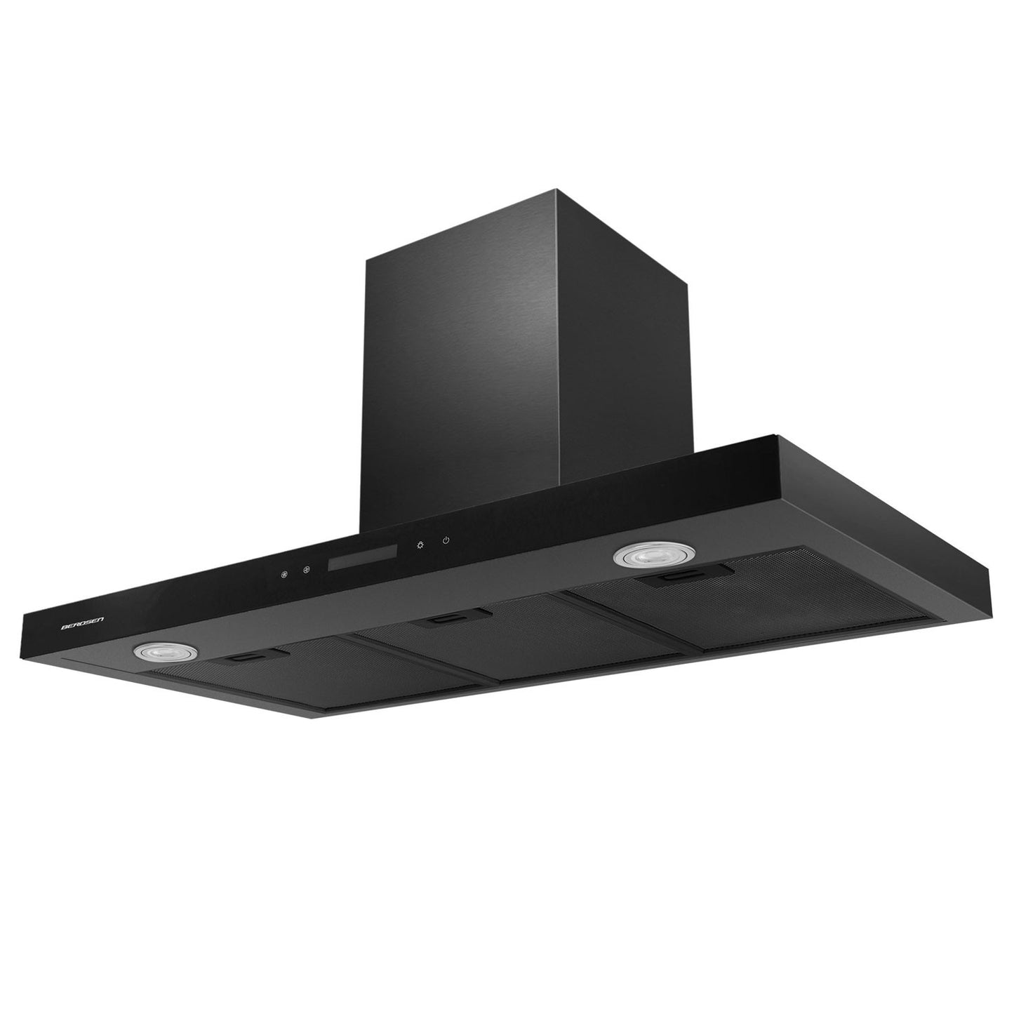 Kitchen hood 90 cm Black Berdsen BE-90S