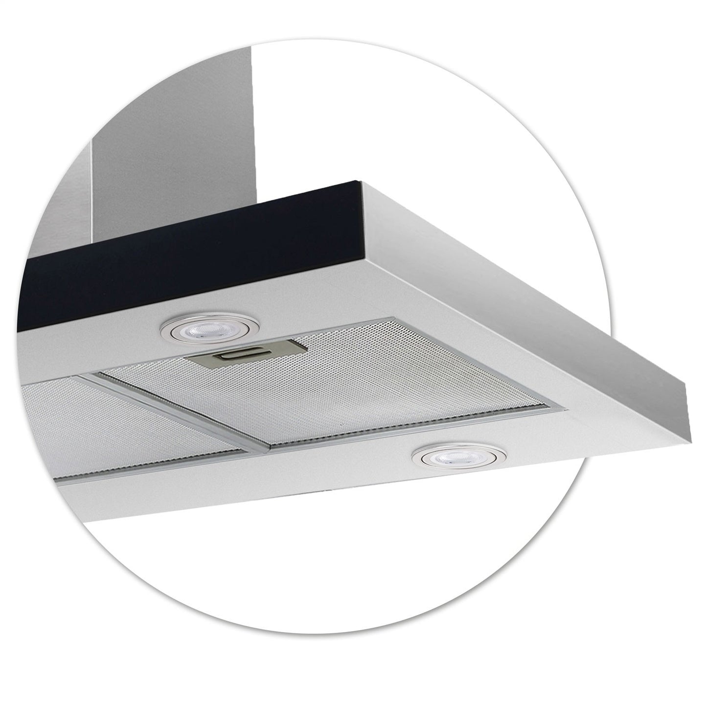 Kitchen hood 90 cm Inox Berdsen BE-90E