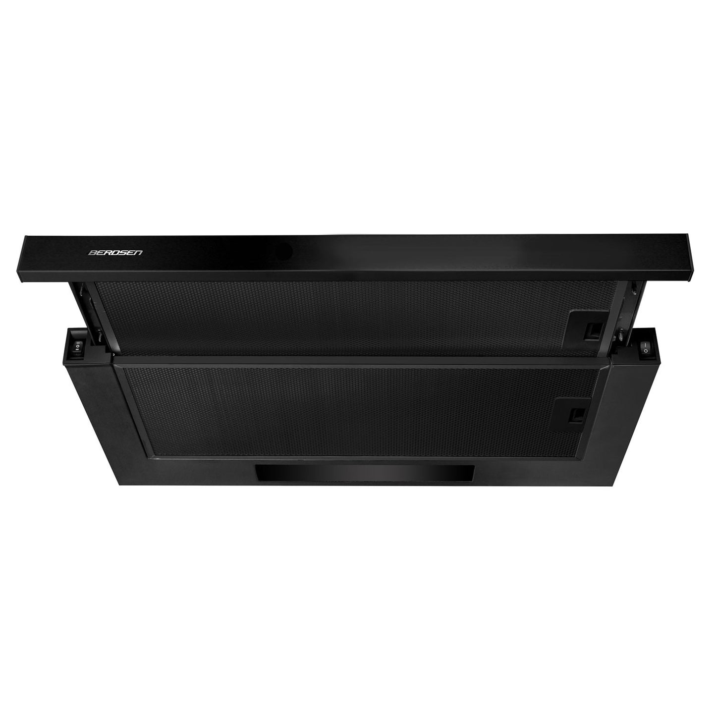 Kitchen hood for base cabinets - 60 cm Berdsen BE-60-LW black
