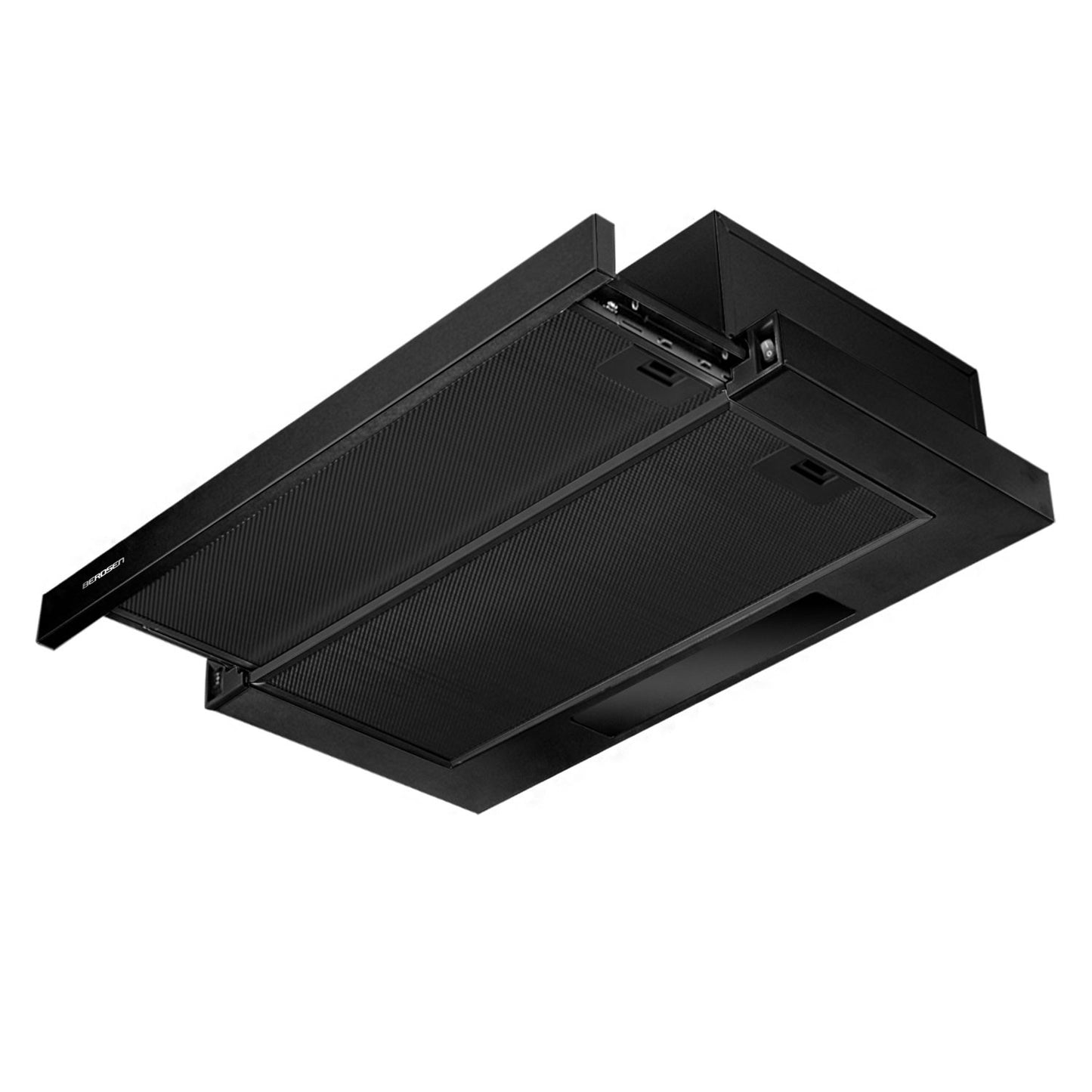 Kitchen hood for base cabinets - 60 cm Berdsen BE-60-LW black