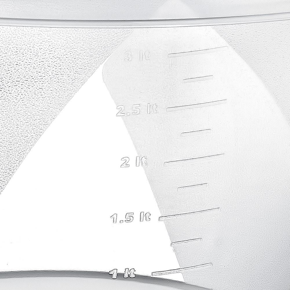 Kitchen mixing bowl with measuring cup 3 l