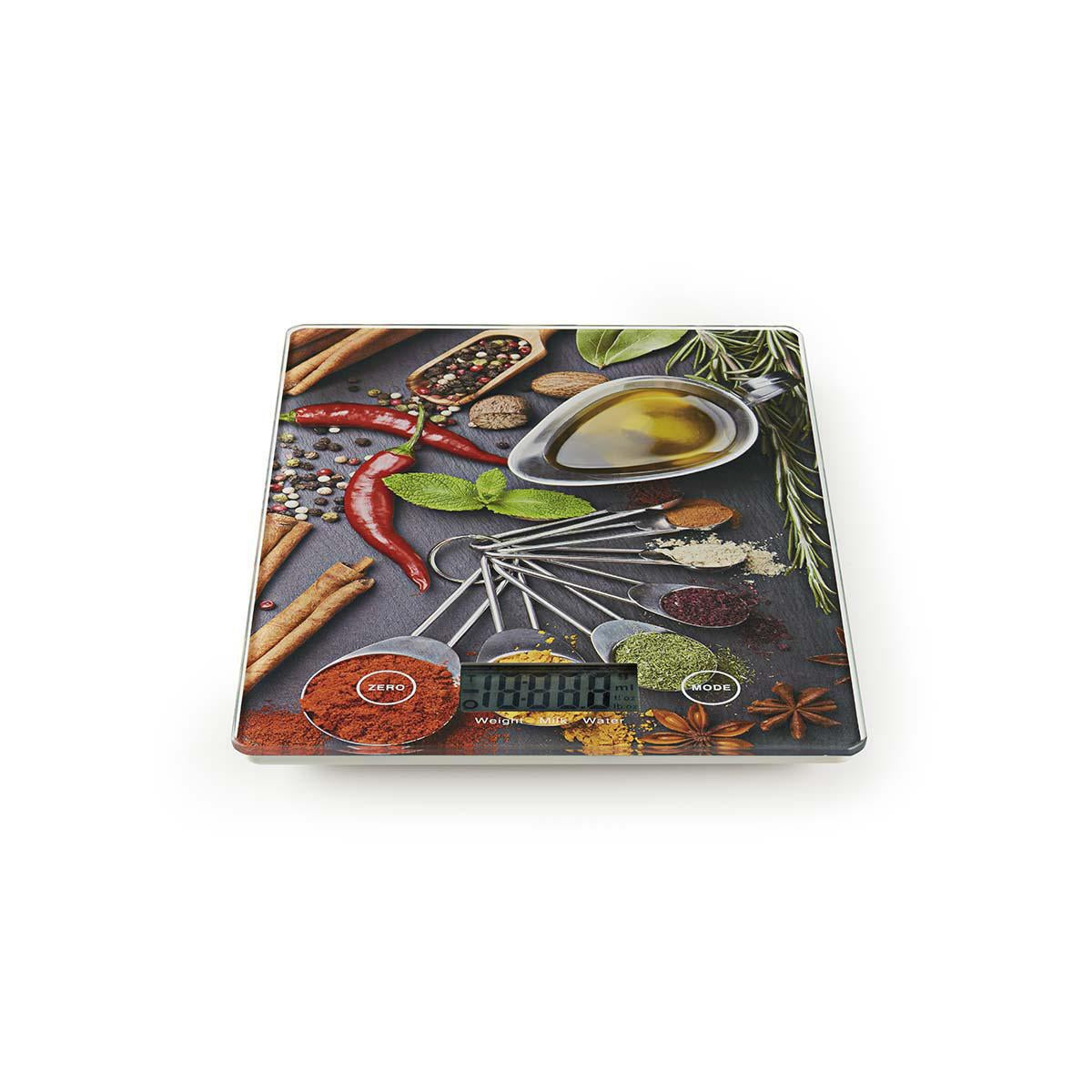 Kitchen scale | Digital | Glass / Plastic | Multicolored