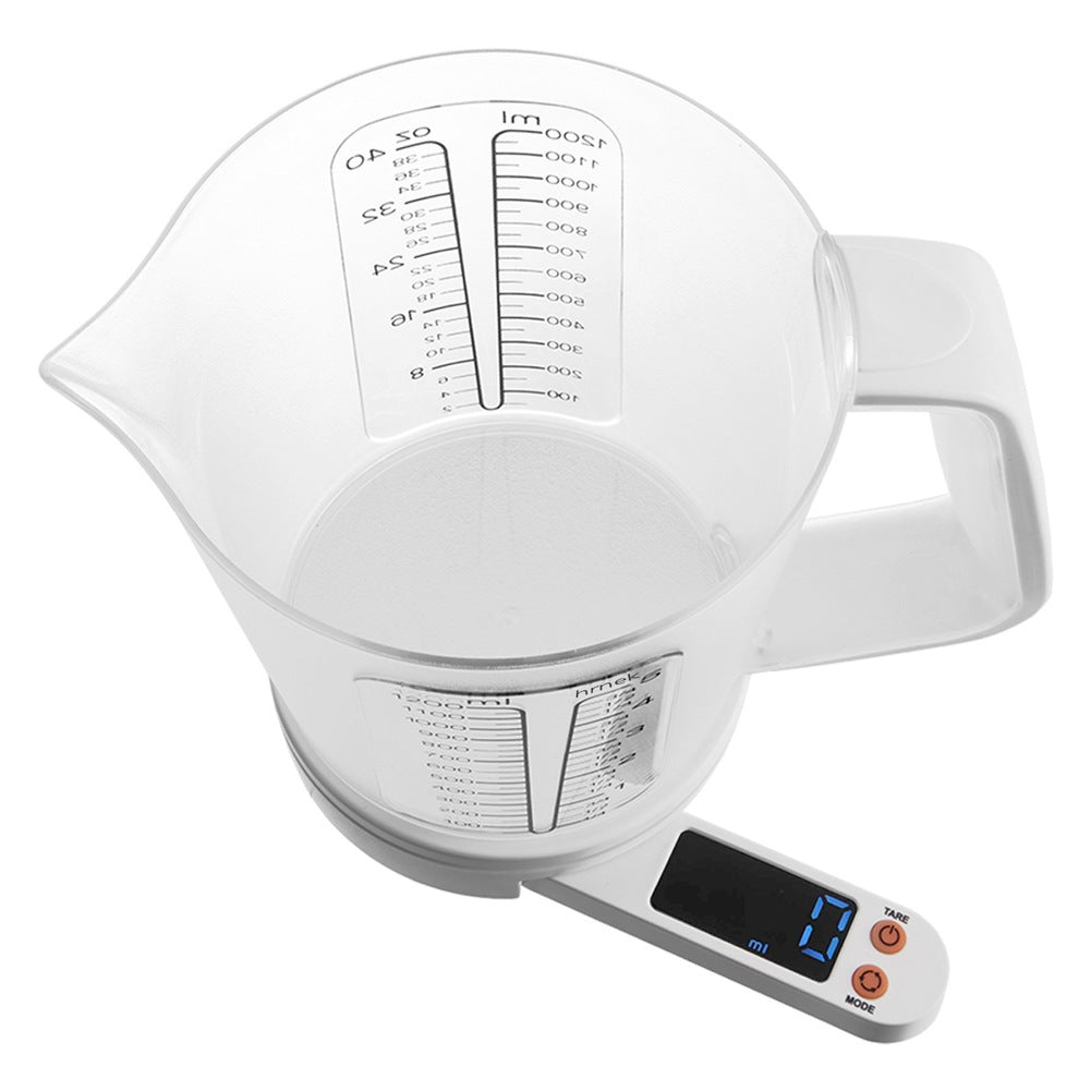 Kitchen scale with measuring cup 5 kg, 1.2 l