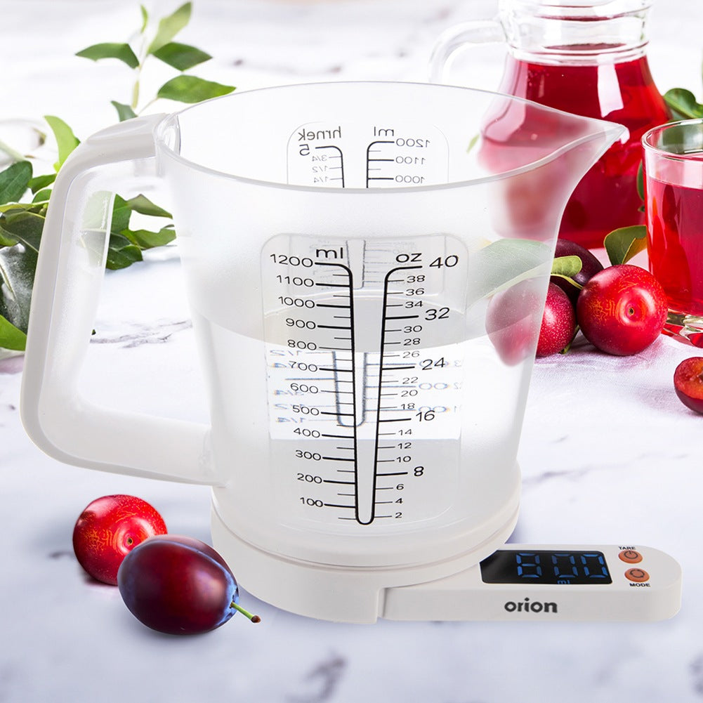 Kitchen scale with measuring cup 5 kg, 1.2 l