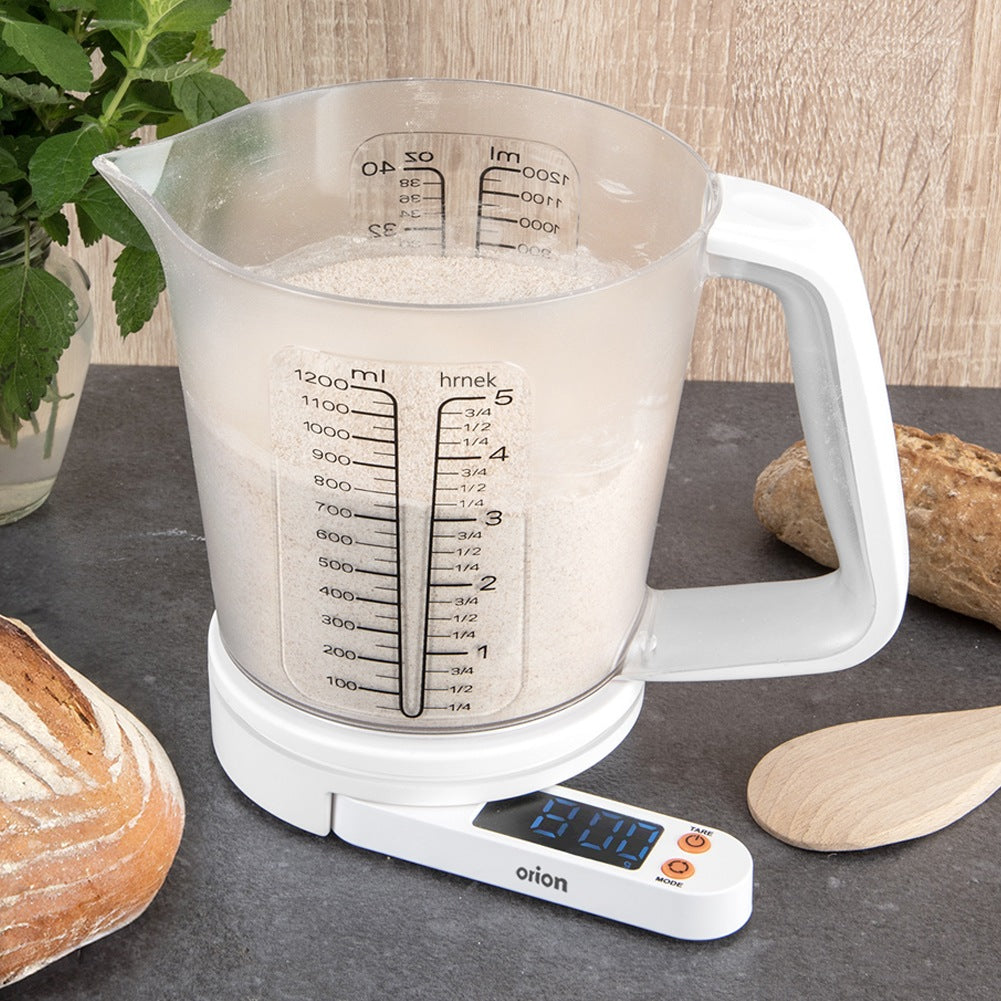 Kitchen scale with measuring cup 5 kg, 1.2 l