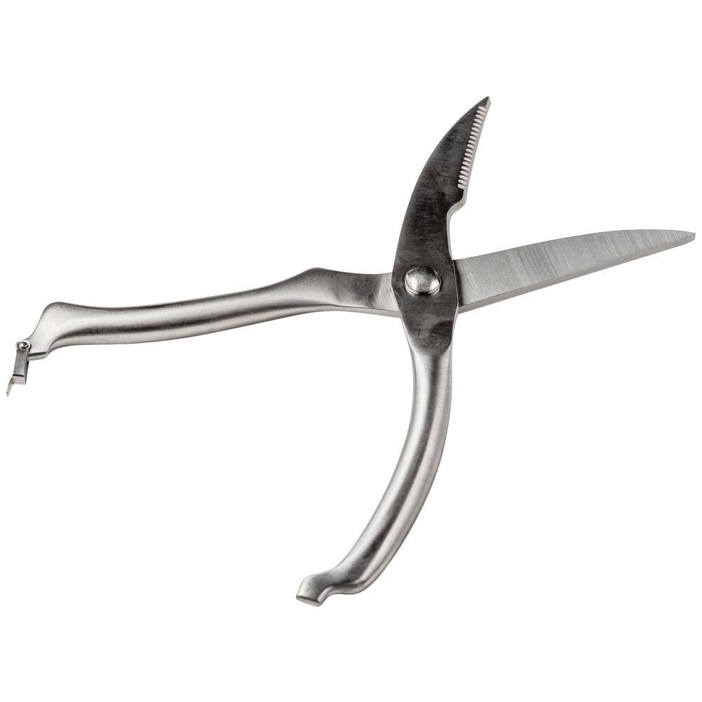 Kitchen scissors in stainless steel for easy cooking