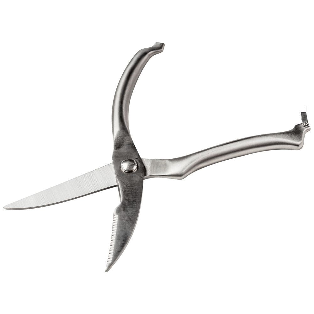 Kitchen scissors in stainless steel for easy cooking