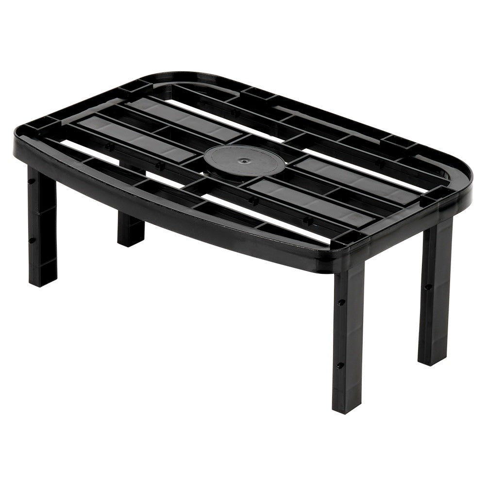 Kitchen shelf black 31x22x14.5 / 11.5 cm