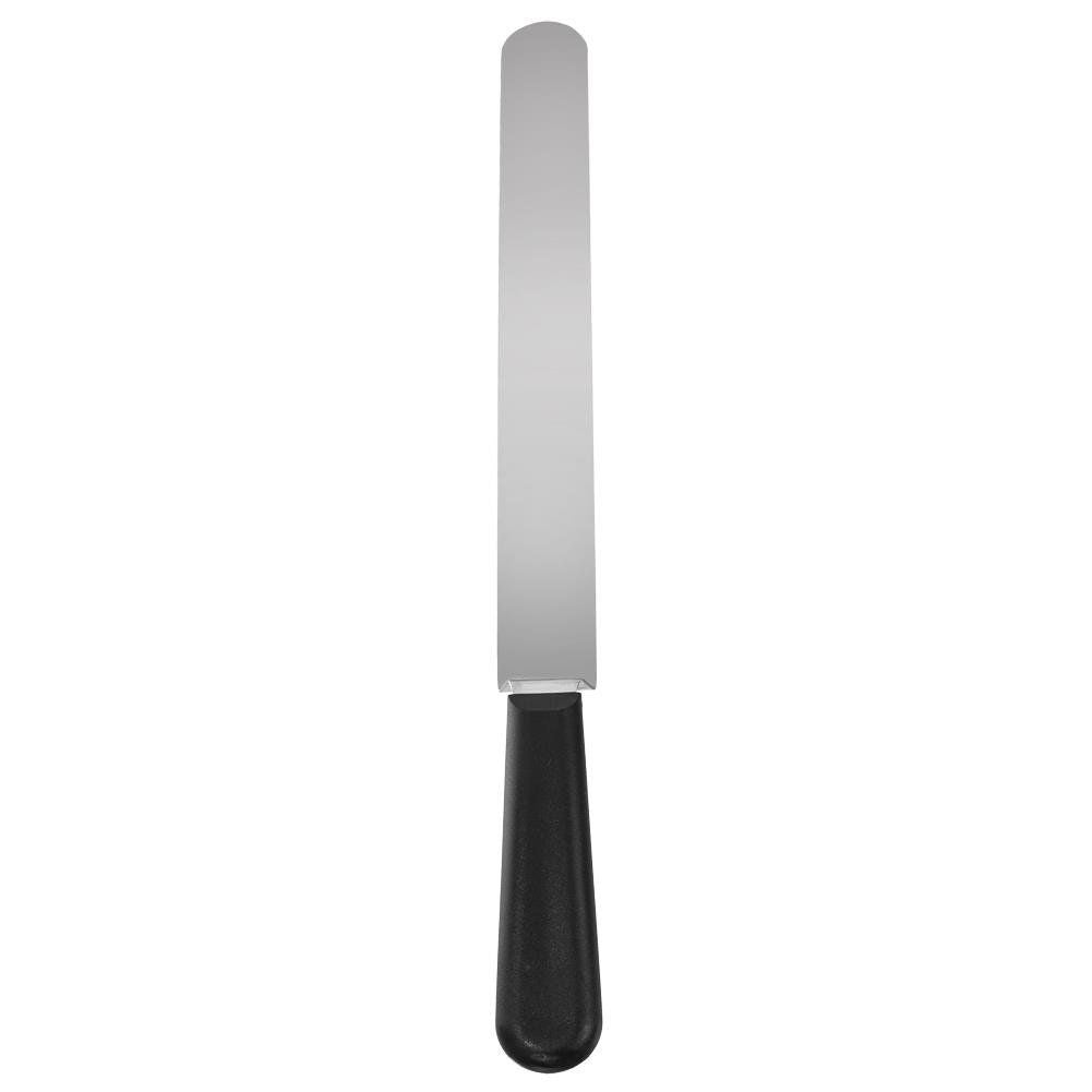 Kitchen spatula in stainless steel for baking and cakes