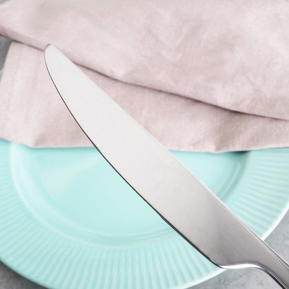 Knife 23cm in stainless steel with wood imitation, dishwasher safe