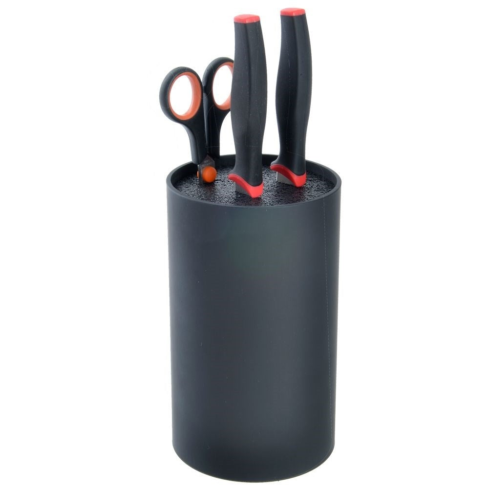 Knife rack in black - protects knives and kitchen tools