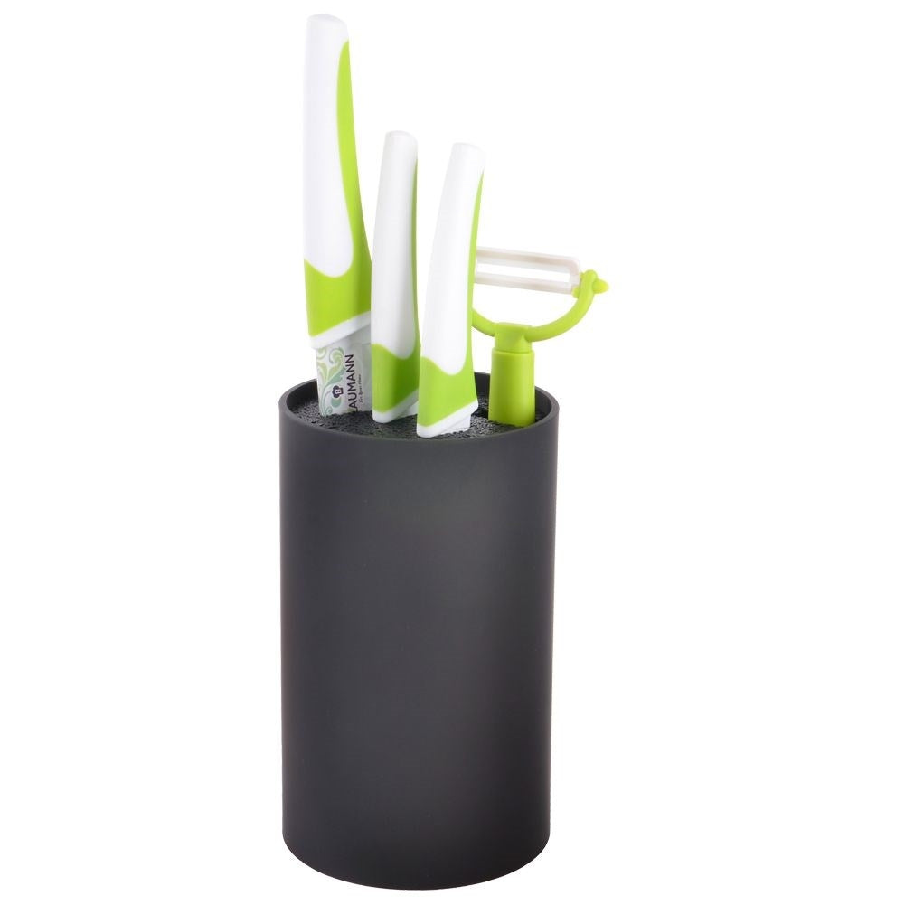 Knife rack in black - protects knives and kitchen tools