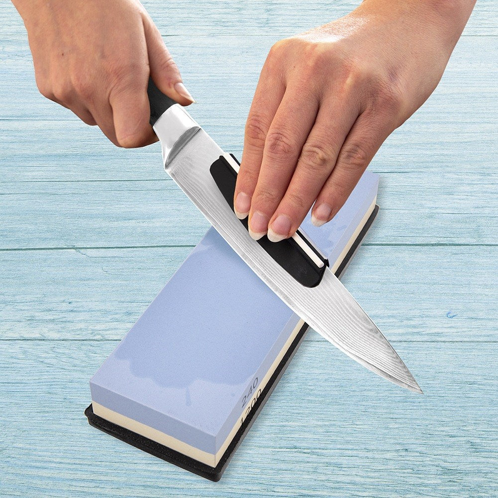 Knife sharpener stone 18.5x6x3 cm