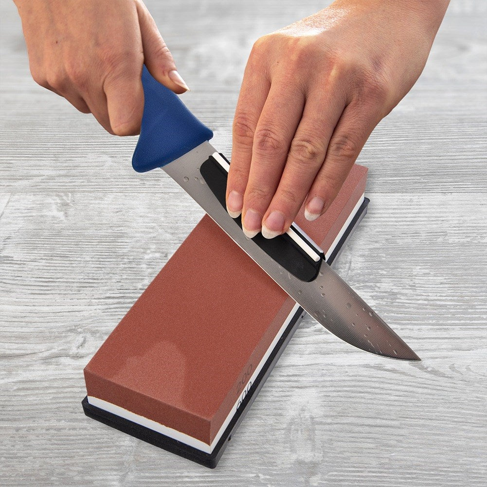 Knife sharpener stone 18.5x6x3 cm