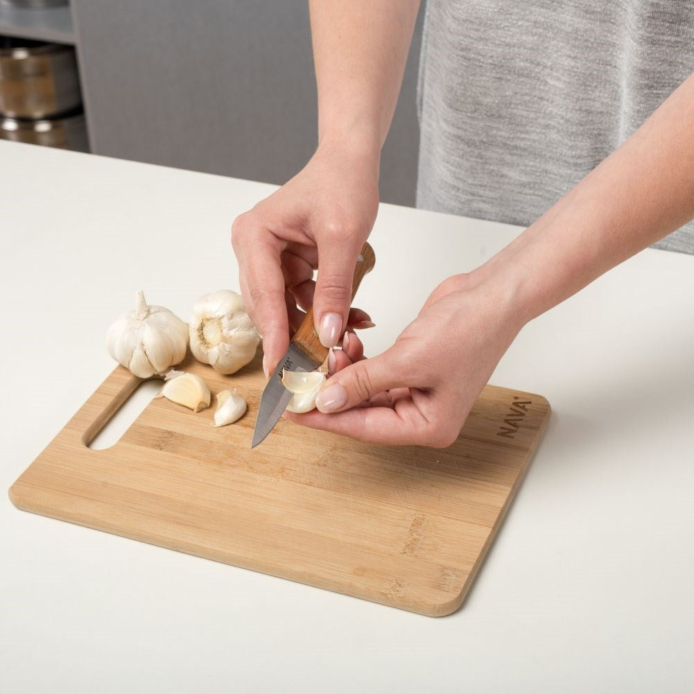Knives: Stainless Steel Blade & Rivet Wooden Handle for Decoration