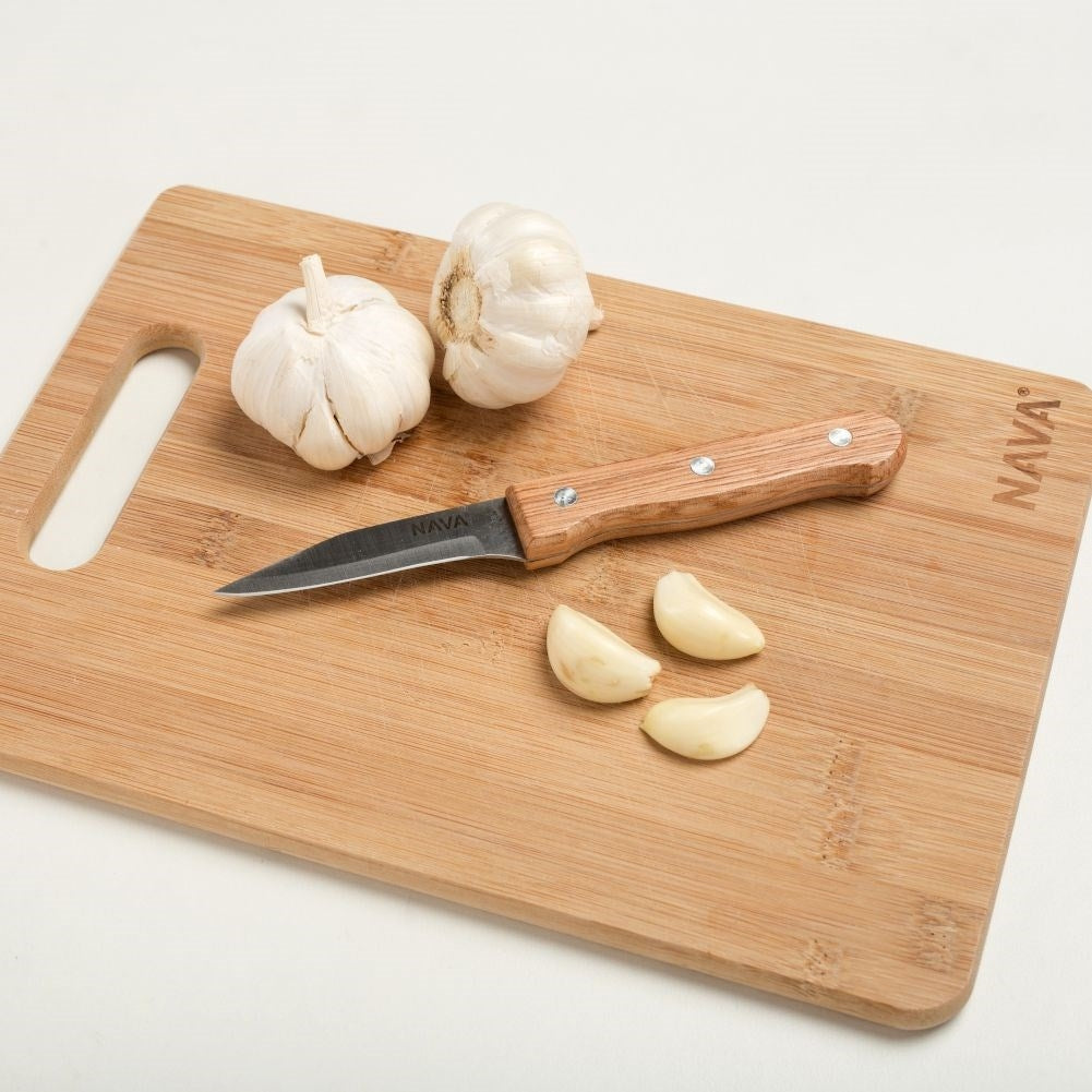 Knives: Stainless Steel Blade & Rivet Wooden Handle for Decoration
