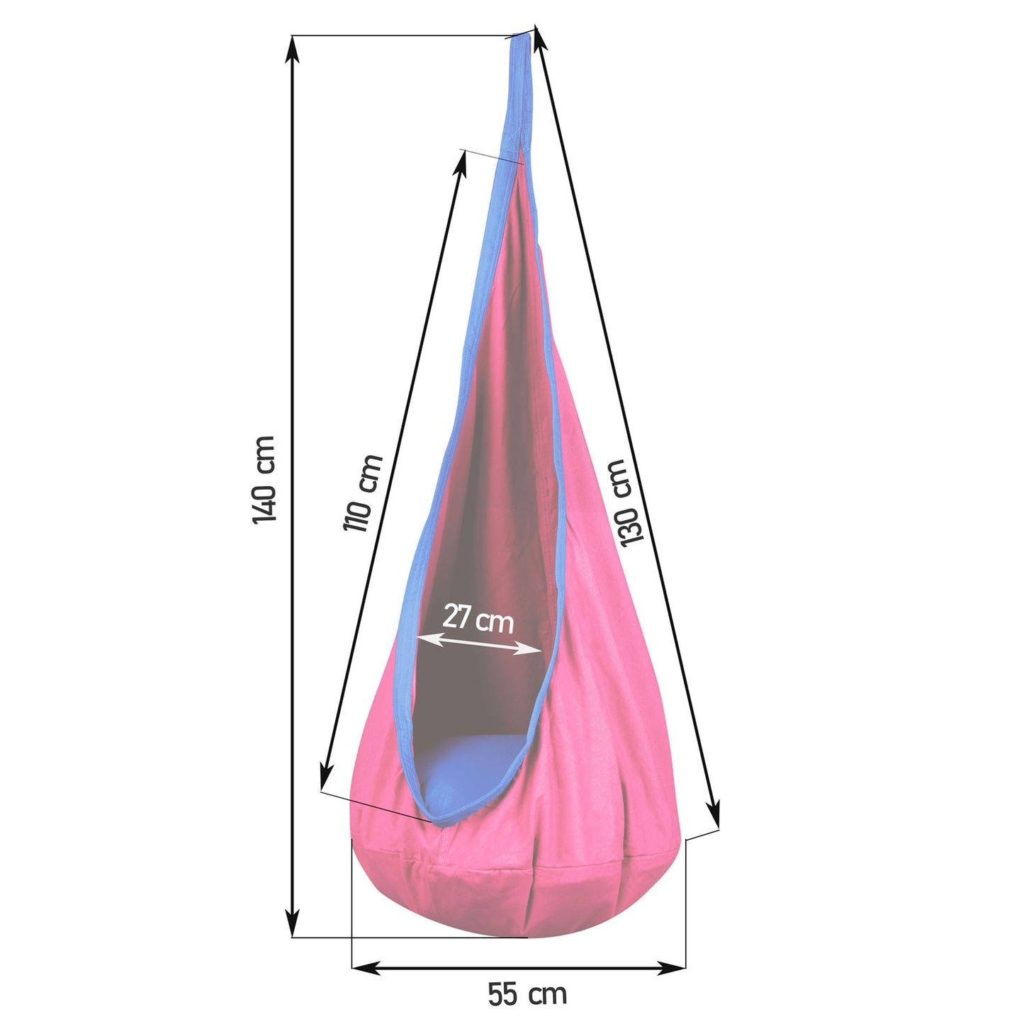 Kokon Hammock Neo-Sport Pink