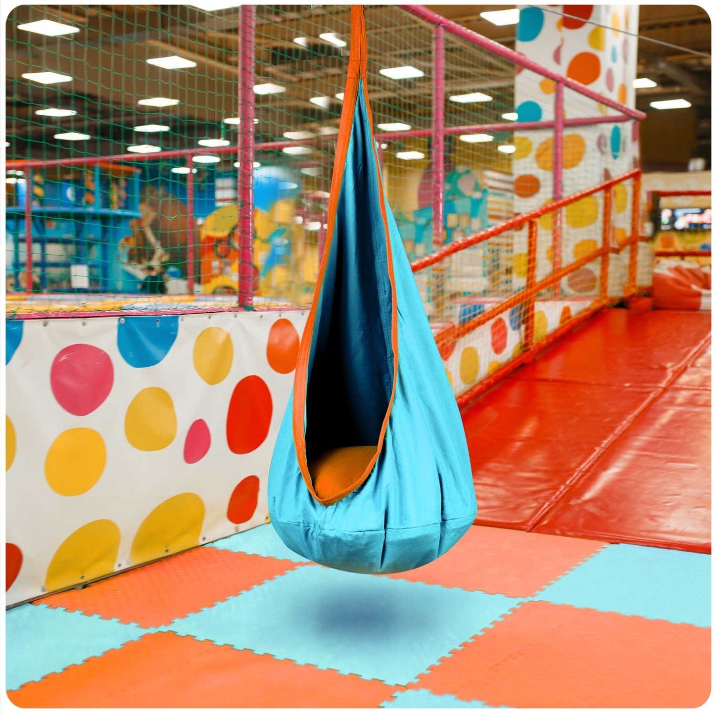 Kokon hanging chair Neo-Sport turquoise