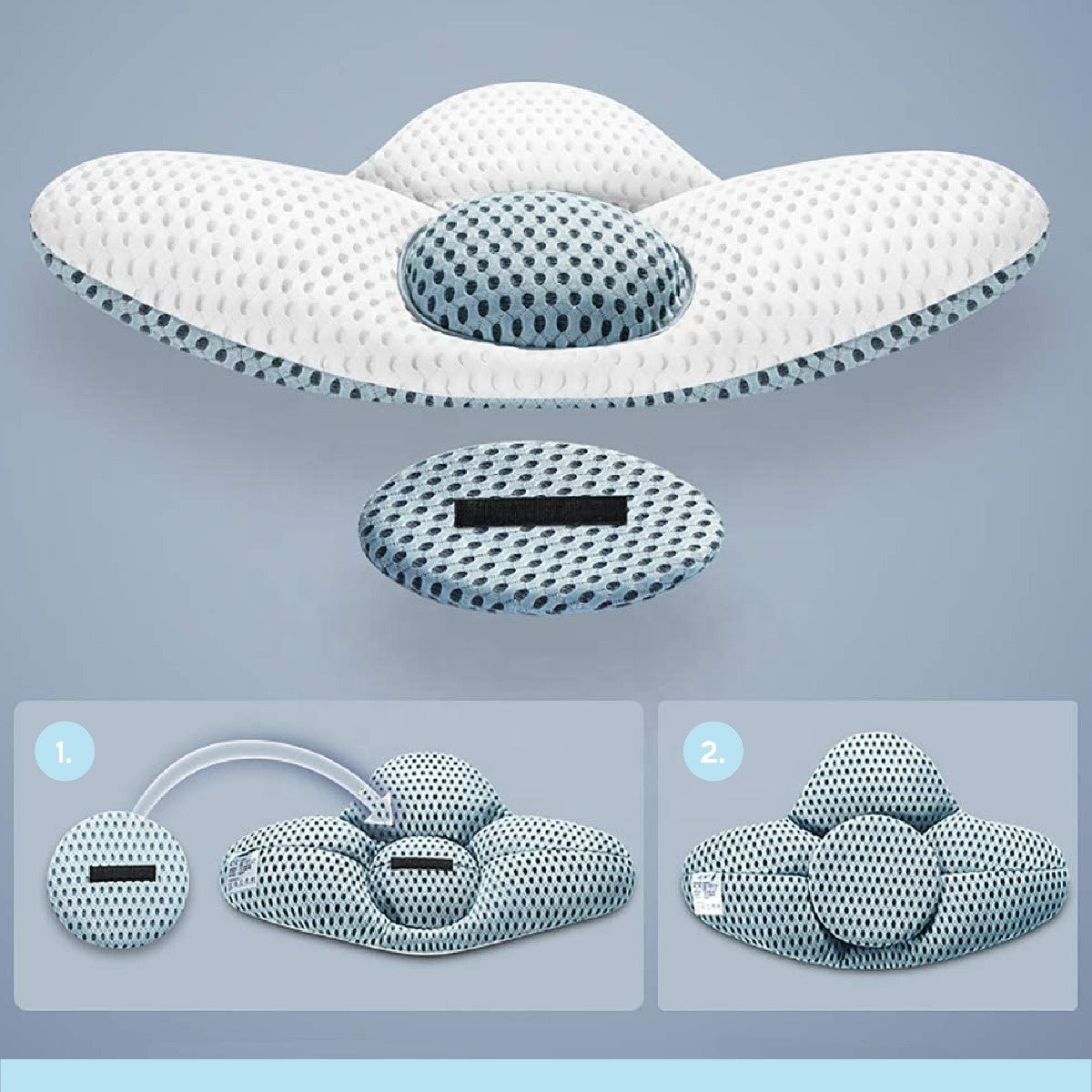 Konbanwa pillow - Back Support Pillow - Deluxe