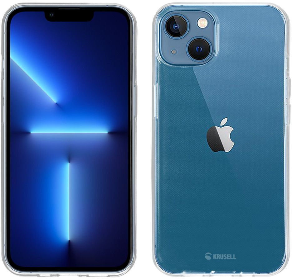 Krusell SoftCover Cover iPhone 13 Mini - Transparent
