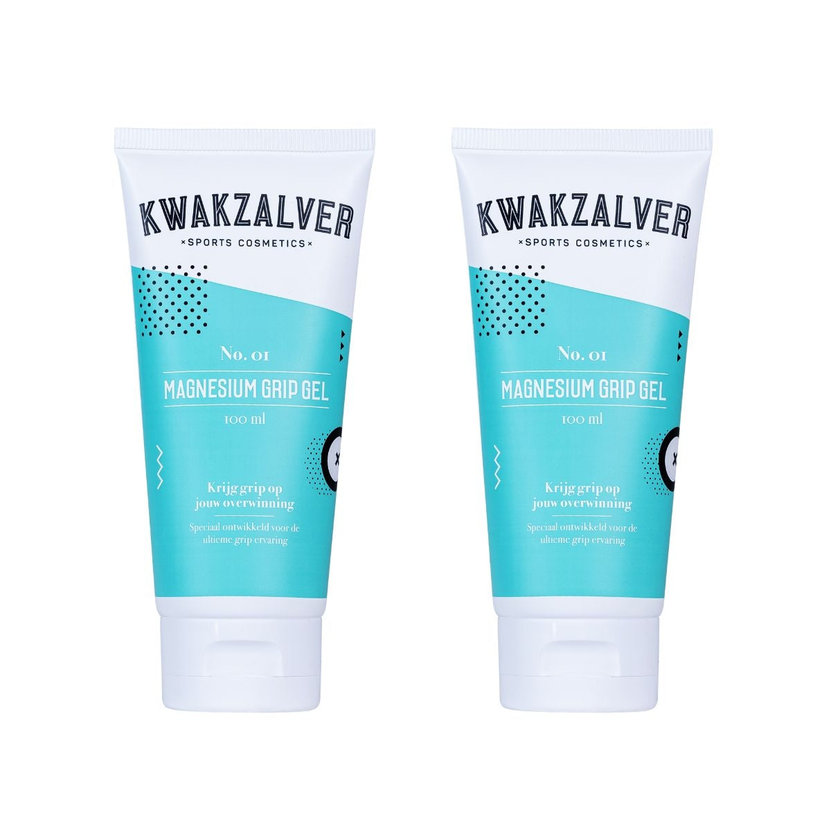 Kwakzalver - Magnesium Grip Gel - 2x100ml