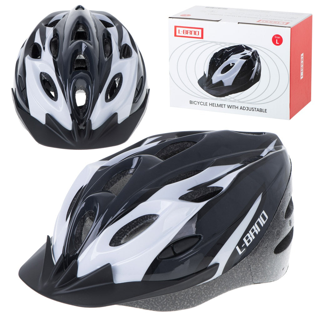L-BRNO Adjustable bicycle helmet size L 58-62cm