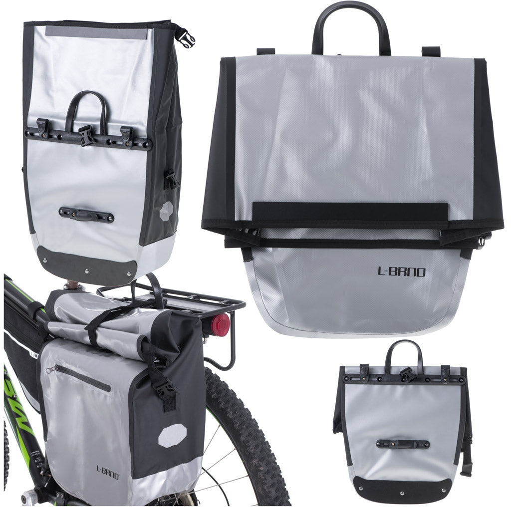 L-BRNO Bike pannier bag for side bike rack