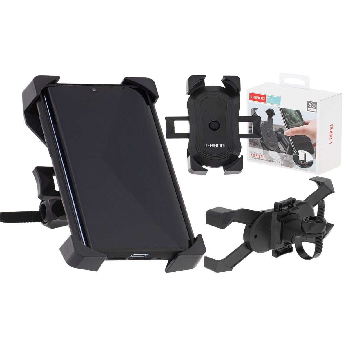 L-BRNO Butterfly bike carrier black