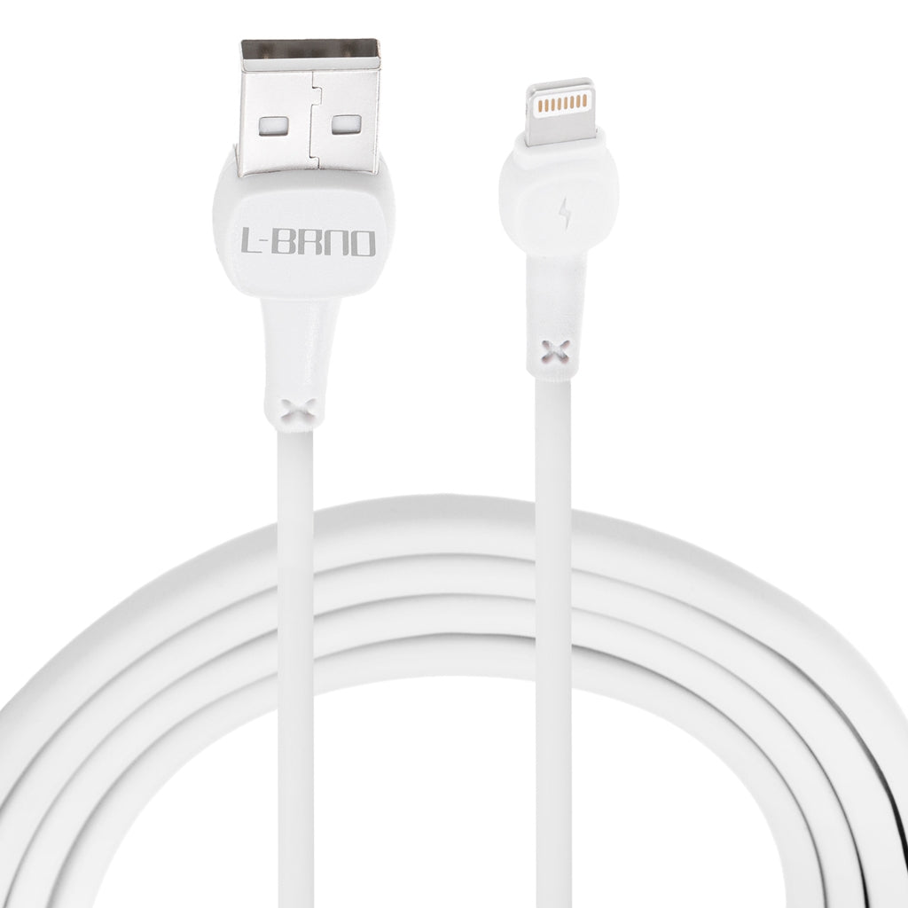L-BRNO Lightning fast charging cable white