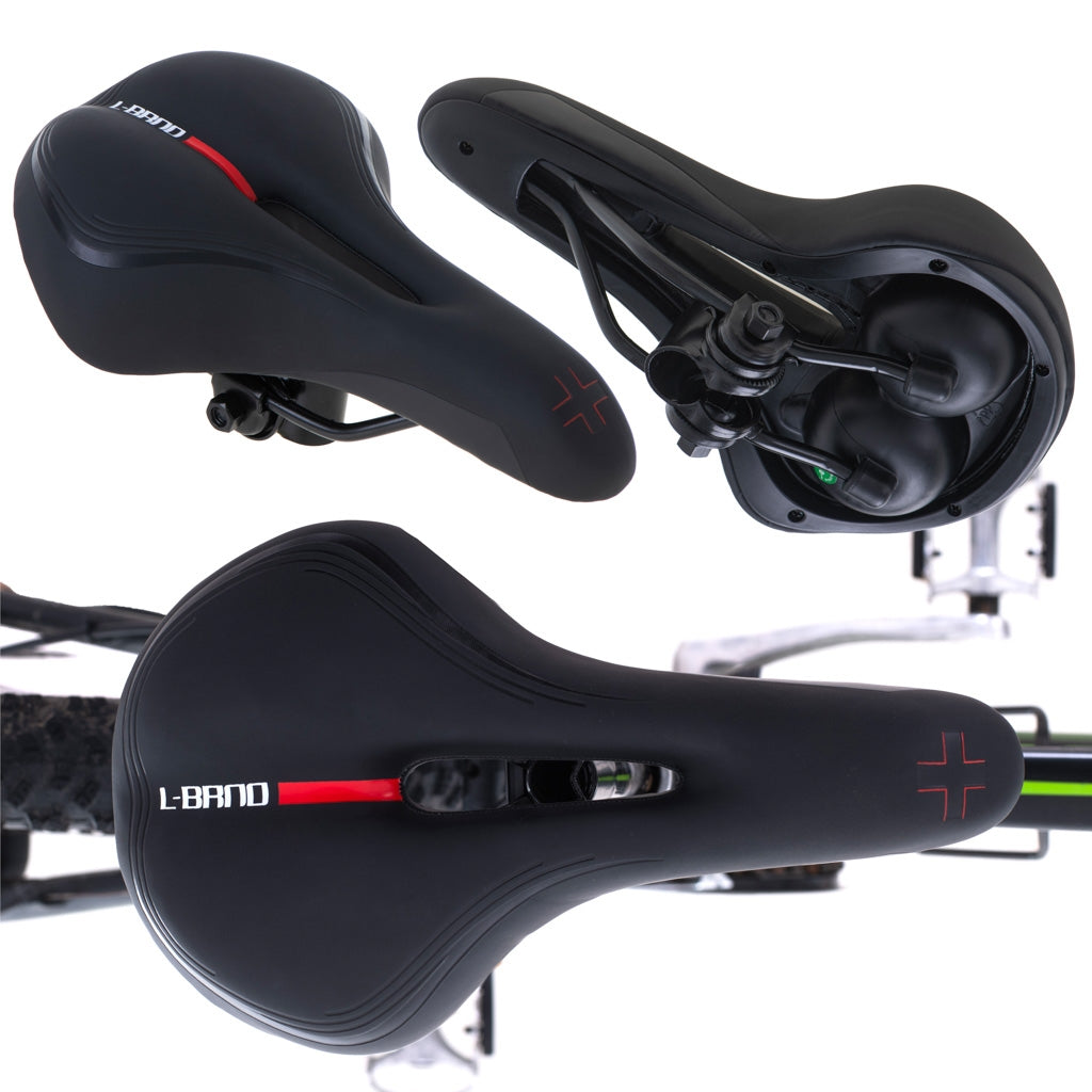 L-BRNO Sports bike saddle comfortable elastic foam
