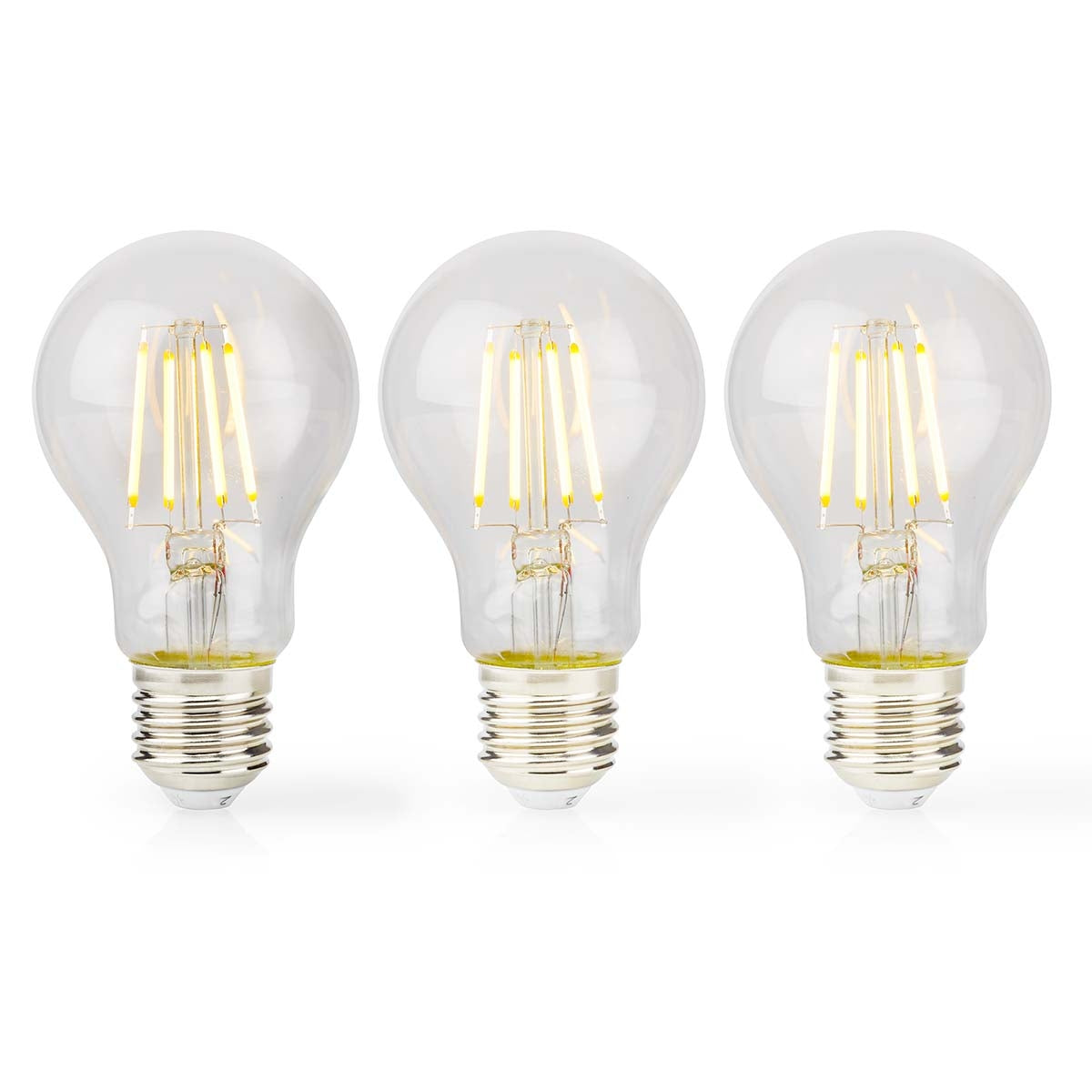 LED Bulb E27 | A60 | 4 W| 470 lm | 2700 K| Warm White | Retro Style | 3 pcs.