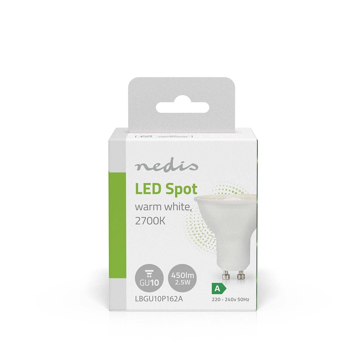 LED Bulb GU10 | Spot | 2.5 W | 450 lm | 2700 K | Warm White | Retro Style | 1 pcs