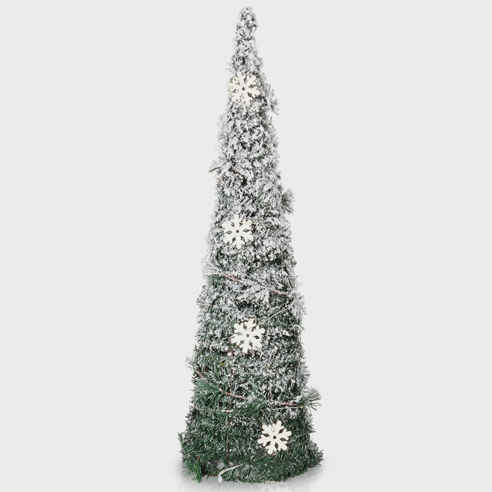 LED Christmas Cone Tree, Green, 60 cm, Timer Function