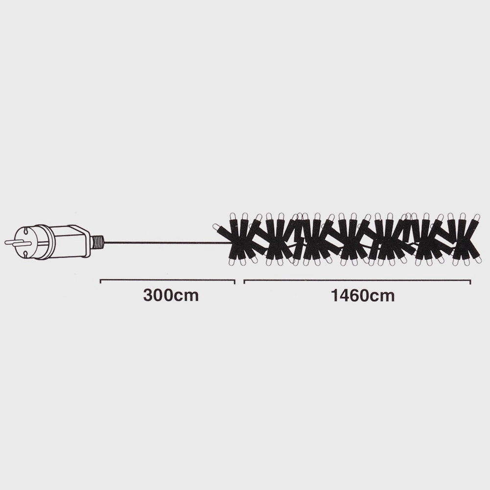 LED Christmas Lights, 14.6 m, 2016 Warm White Bulbs