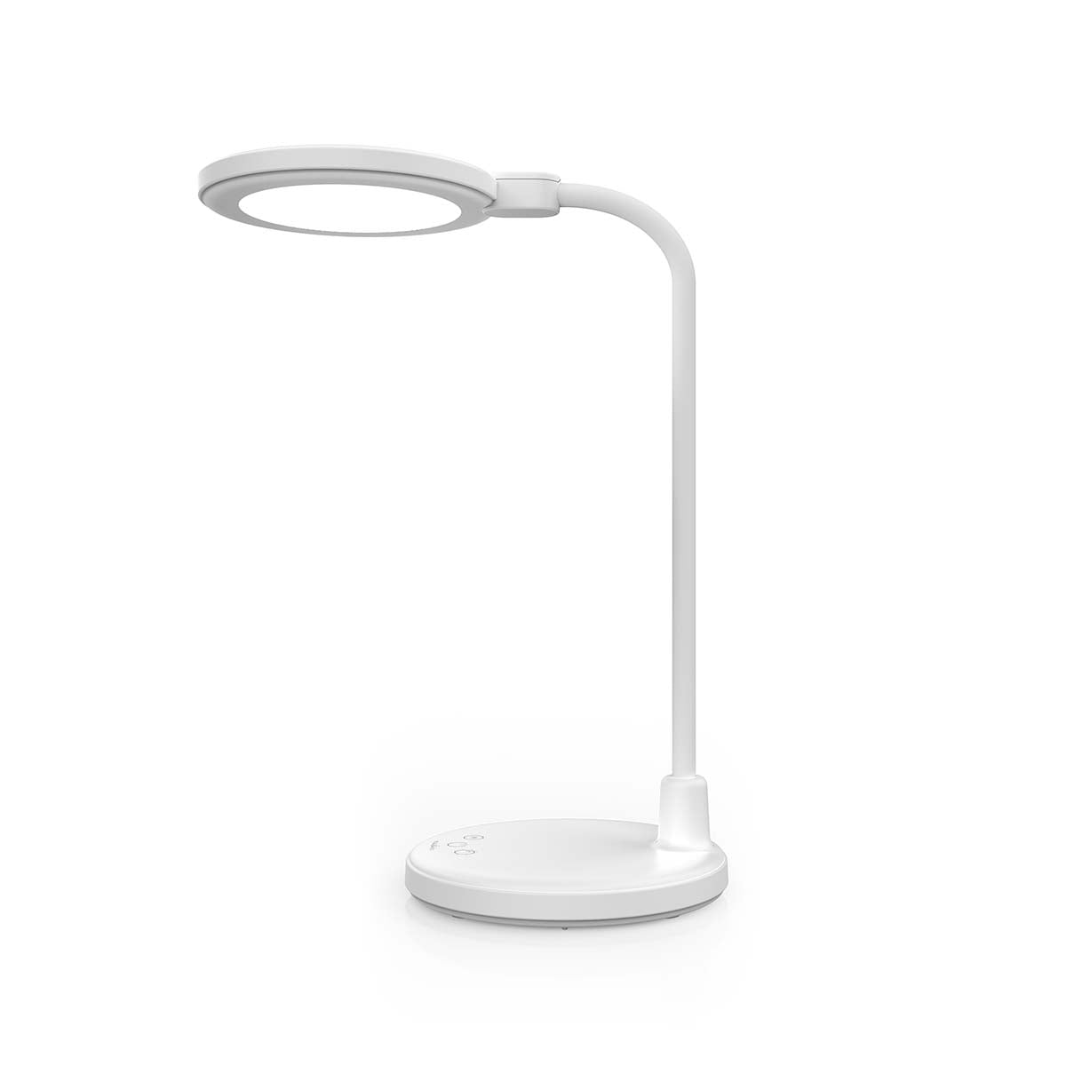 LED Desk Lamp with Mirror, Dimmable, 3 Modes, Rechargeable