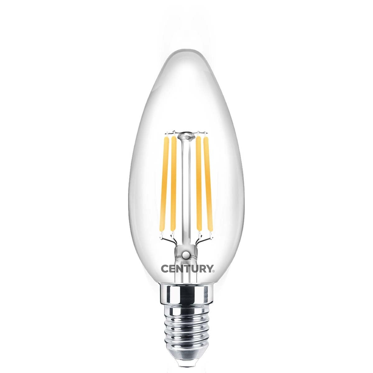 LED E14 Vintage Filament Lamp Candle 6 W 806 lm 2700 K