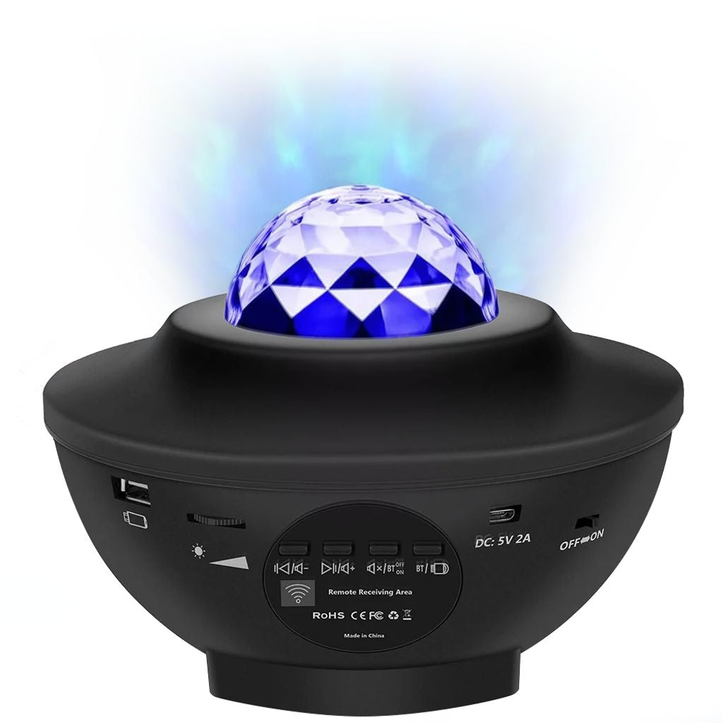 LED Galaxy Light - Star lamp / Night lamp - Black