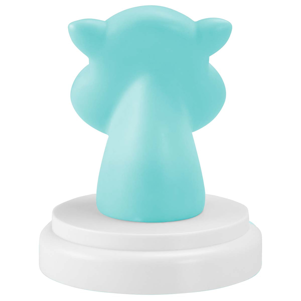 LED Hippo Night Light, Blue, Auto-Off, Battery Operated