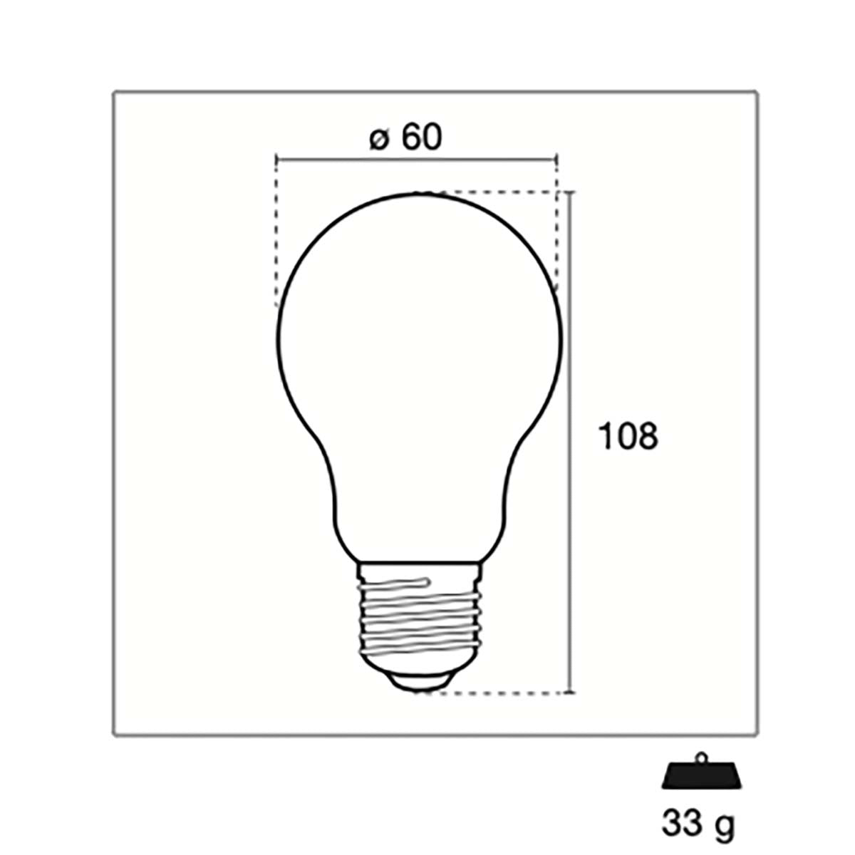 LED Lamp E27 11 W 1521 lm 3000K