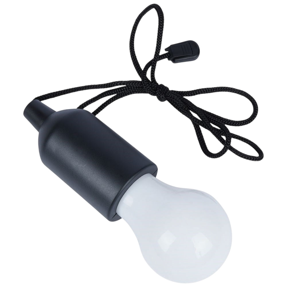 LED Lamp in Light Bulb Shape with 90cm Cord for Camping